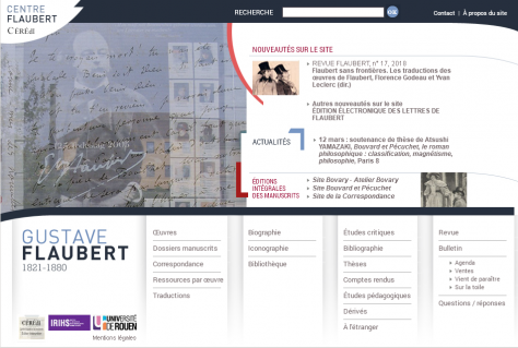 Site Flaubert CéRédi